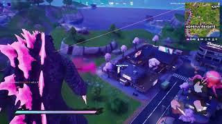 Fortnite Fighting/Becoming Godzilla