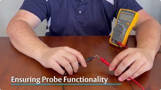 Checking Probe Functionality with a Digital Multimeter