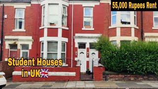 indian Students House Tour in Middlesbrough in UK |55,000 Rupees Rent Per Month|