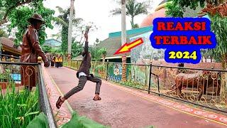 Lelucon Patung Mafia 2024 Reaksi Terbaik, LIVING STATUE PRANK, HUMAN STATUE PRANK