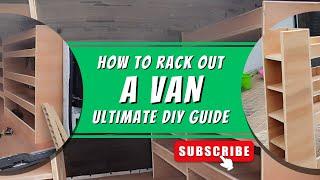 DIY Van Shelving: How to Build Custom Plywood Storage for Your Vehicle