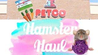 PetCo Hamster Supply Haul & Vlog!