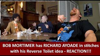 American Reacts BOB MORTIMER & RICHARD AYOADE in HYSTERICS over Bob's Toilet Story REACTION