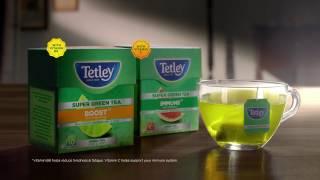 TETLEY SUPER GREEN TEA