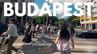 "Exploring Budapest: A Scenic Street Walk Tour"