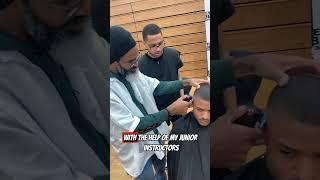 A Day at Barber School Pt. 7 - Career Day x #realkevinbaez #explore #barber #school #atlanta