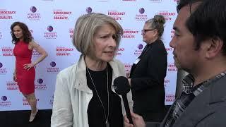 Katherine Spillar Carpet Interview at the 16th Annual Global Women's Rights Awards & Gala