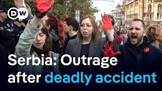 Serbia train station tragedy: How Serbians are demanding accountability | DW News