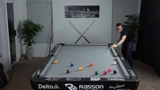 9 Ball Break & Run with live insights and commentary-- Venom Trickshots