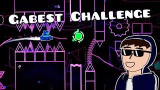 Helpompia challengeja tällä kertaa! Gabest Challenge #4 | Geometry Dash Suomi