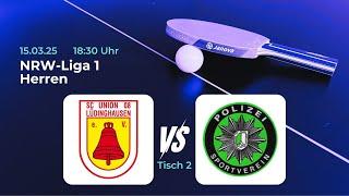 SC Union Lüdinghausen vs. PSV Oberhausen | Tischtennis Saison 24/25 - Tisch 2