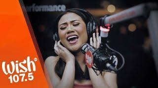 Morissette performs "Shine" LIVE on Wish 107.5 Bus