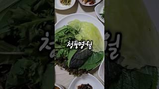 제천맛집 청풍명월ㅣ우렁쌈밥