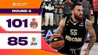 Victory Secured with Style | AS Monaco -Virtus Bologna | BASKETBALL HIGHLIGHTS R4 2024-25