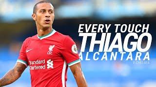 EVERY TOUCH: Thiago Alcantara's record-breaking Liverpool debut