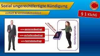 § 1 KSchG // Sozial ungerechtfertigte Kündigung - ‍ EINFACH ERKLÄRT ‍