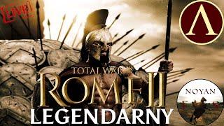 Total War: Rome 2 - Z tarczą lub na tarczy! (SPARTA - Legendarny) Stream#1