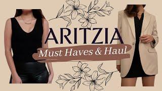 Aritzia Recent Haul & Must-Haves/Ultimate Favorites