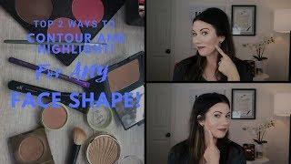 Where to Contour And Highlight - 2 Ways to Highlight And Contour