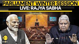 Parliament LIVE: Parliament Winter Session Begins In Rajya Sabha | Waqf Bill | Manipur | WION