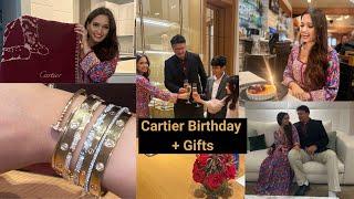 Cartier Celebrates My Birthday | Pave Diamond Bracelet | Gift from Cartier