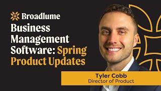 Business Management Software: Spring Product Updates