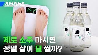 다이어트 한다고 제로소주만 마신 사람들 주목! 소주 칼로리의 진실 / 스브스뉴스