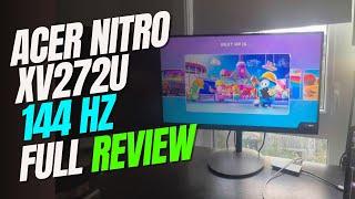 FULL REVIEW - Acer Nitro XV272U Vbmiiprx 27" 2560 x 1440 IPS Gaming Monitor