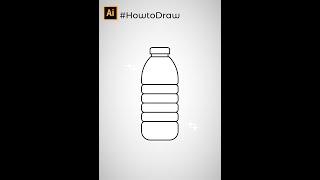 Easy Drawing Bottle Icon In Adobe Illustrator