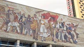 Skanderbeg Square (Sheshi Skënderbej) in Tirana, Albania!