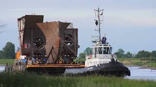 Silver Ray| Bow Thrusters & bulbous Bow underway to Meyer Werft