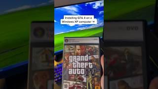 Gta 4 on win xp computer #shorts #technology #gta4 #videogames