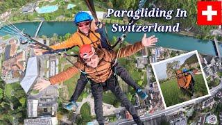 Flying Over Switzerland's Stunning Landscapes | Paragliding in Switzerland 