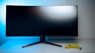 LG 34GN850 Review - Banana for Scale