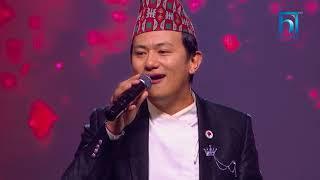 Coach Raju "Halla Chalechha.." | Finale Performance | The Voice of Nepal S3