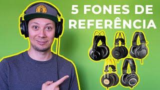 5 Fones de Referência de R$200 a R$1000 para o seu Home Studio