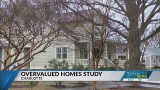 Overvalued homes study in Charlotte