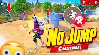 Dhanu Dino No Jump Challenge in Solo Vs Squad Ranked Match - Free Fire in Telugu