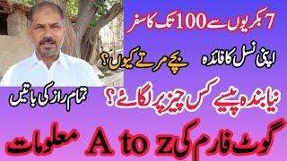 Interview of  full experience goat farmer || tujarba kar goat farmer ka interview || dhool goat farm