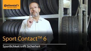 SportContact™ 6 im Test bei dem Continental Reifenexperten I Continental Sommerreifen