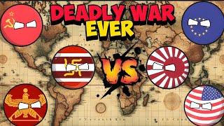 [DEADLY WAR EVER] ️ || World Provinces || #countryballs #geography