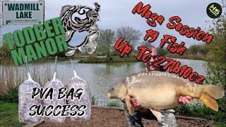 281 Todber Manor Mega Session. Pva Bag Success.