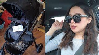 Set up my baby’s carseat and stroller  #klathrel #minivlog