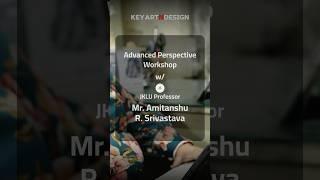 Had a great Workshop with JKLU Professor Mr. Amitanshu R. Srivastava on Advanced Perspective