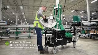 Greenlee 881 Mobile Bending Table Optimal Accessibility Demo