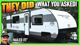 This is the RV YOU asked them to make! 2025 Wildwood FSX 233RBLE Trailer Trailer for ½ Tons!