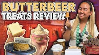 Nana Tries EVERYTHING for Butterbeer Season in Wizarding World of Harry Potter