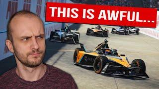 I Tried The New Formula E Game... I Wish I Hadn't