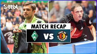 BREMEN vs. MÜHLHAUSEN (Tischtennis Bundesliga Recap) | 2024 Matchday 4