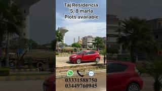 Taj Residencia lily Block 5 Marla 8 Marla boulevard plots available #islamabad  #plotforsale